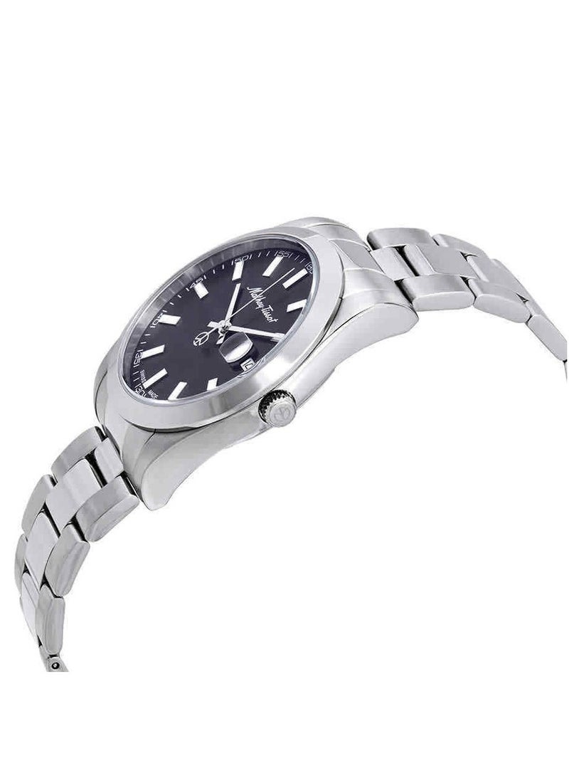 Mathey-Tissot - Mathey I Quartz Black Dial Men's Watch H450AN - Image 1
