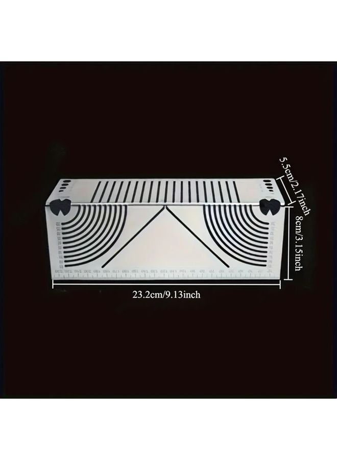 Stainless Steel Pipe Bender Tool With Precision Angle Guide For Square Pipes Silvery - Image 4