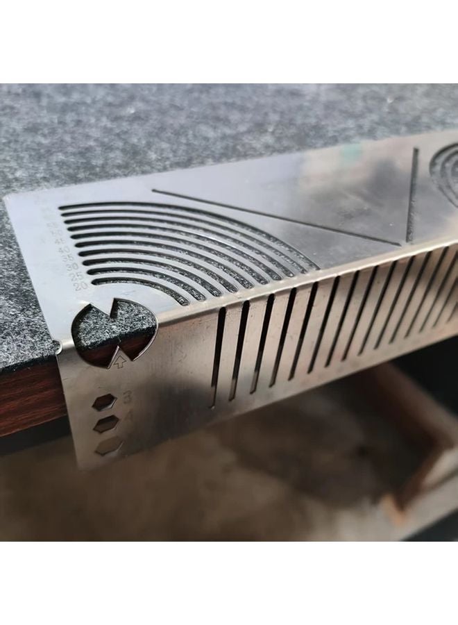 Stainless Steel Pipe Bender Tool With Precision Angle Guide For Square Pipes Silvery - Image 5