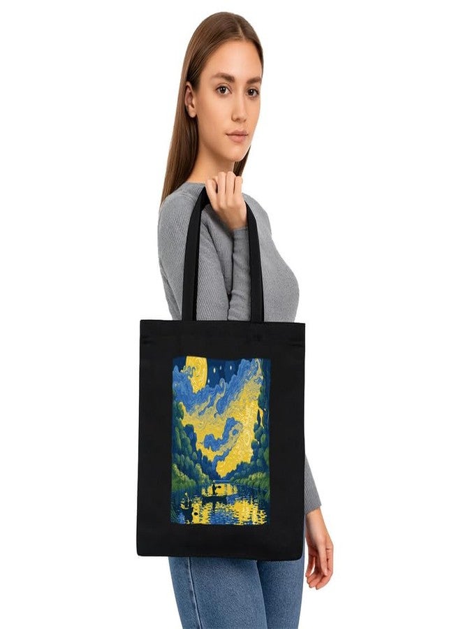 PrintingZone Printed Tote Bag For Women| Canvas Printed Tote Bag for Women - Work & Shopping - Image 3