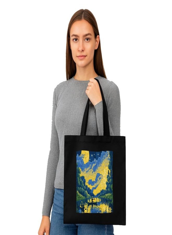 PrintingZone Printed Tote Bag For Women| Canvas Printed Tote Bag for Women - Work & Shopping - Image 2