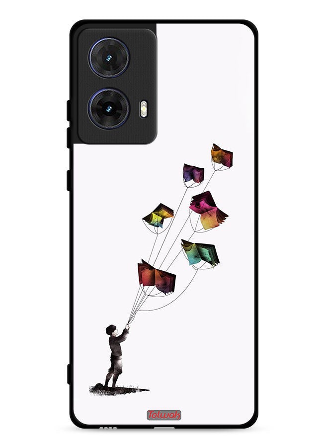 Tolwak Motorola Moto G85 5G Protective Case Cover Kites Of Book - Image 1