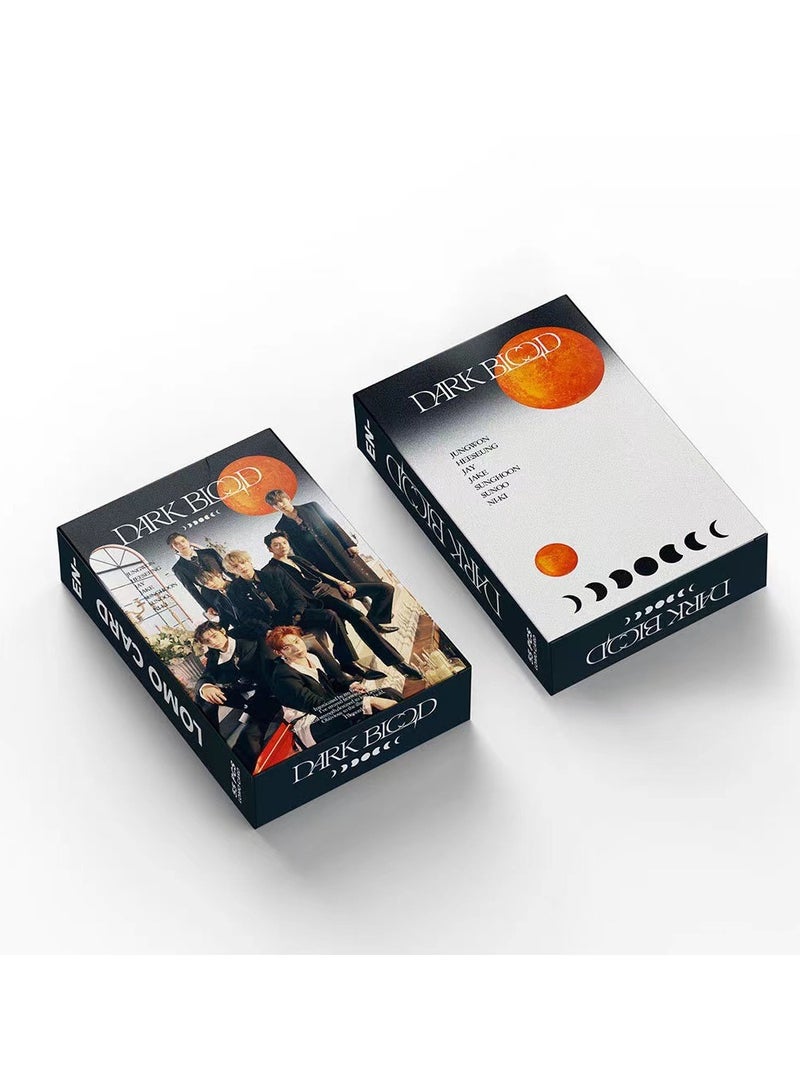 NIBEMINENT 55 Pcs Kpop Enhypen EN DARK Lomo Cards Card For Fans Collection Gifts - Image 3