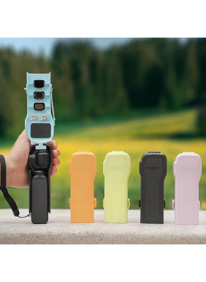 الغطاء الواقي الأصفر لكاميرا DJI Osmo Pocket 3 - واقي مقاوم للصدمات ومضاد للسقوط لتخزين وحمل الكاميرا - Image 3