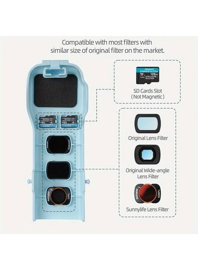 الغطاء الواقي الأصفر لكاميرا DJI Osmo Pocket 3 - واقي مقاوم للصدمات ومضاد للسقوط لتخزين وحمل الكاميرا - Image 5