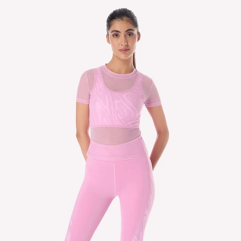 Reebok Reebok Jasmine Pink Women's T-Shirt