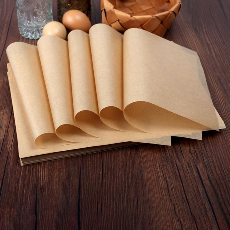 Nonstick Parchment Paper Sheets 25x35cm 100pcs Household Baking and Grill Paper for Oven Cooking and Air Fryer Food Wrapping - Image 5