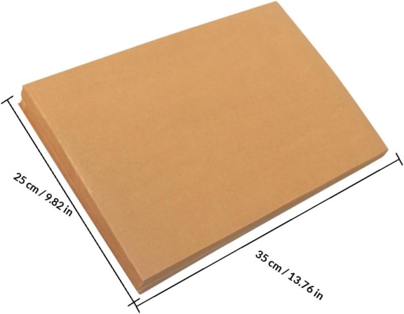 Nonstick Parchment Paper Sheets 25x35cm 100pcs Household Baking and Grill Paper for Oven Cooking and Air Fryer Food Wrapping - Image 2