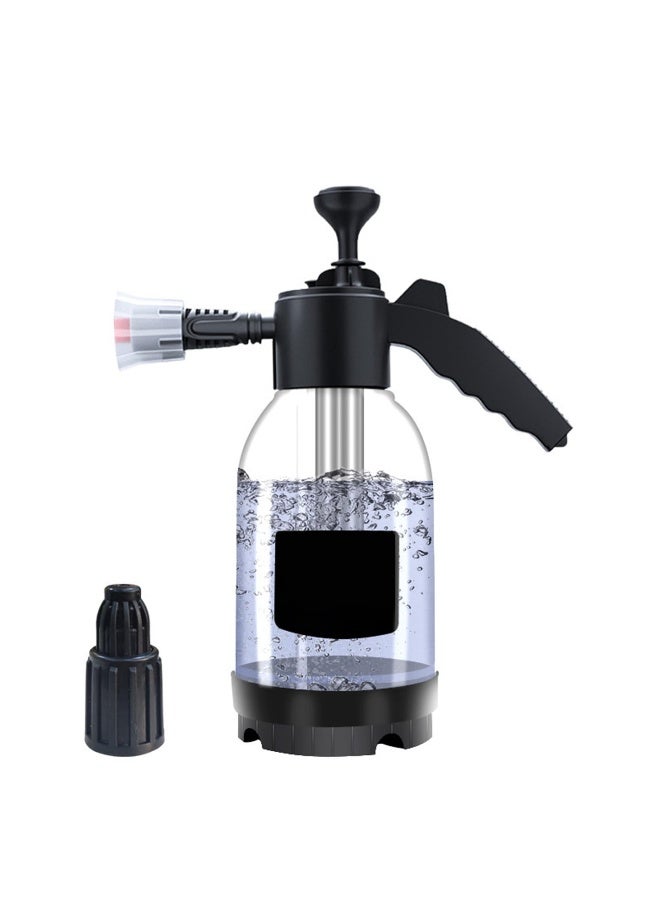 Generic Car Foam Sprayer, 2L Hand Pressurized Soap Sprayer, Snow Foam Sprayer Pressure Sprayer Bottles, Release Soap Washer Car Wash Foam, for Cleaning, Gardening, Car Washing  - Image 2