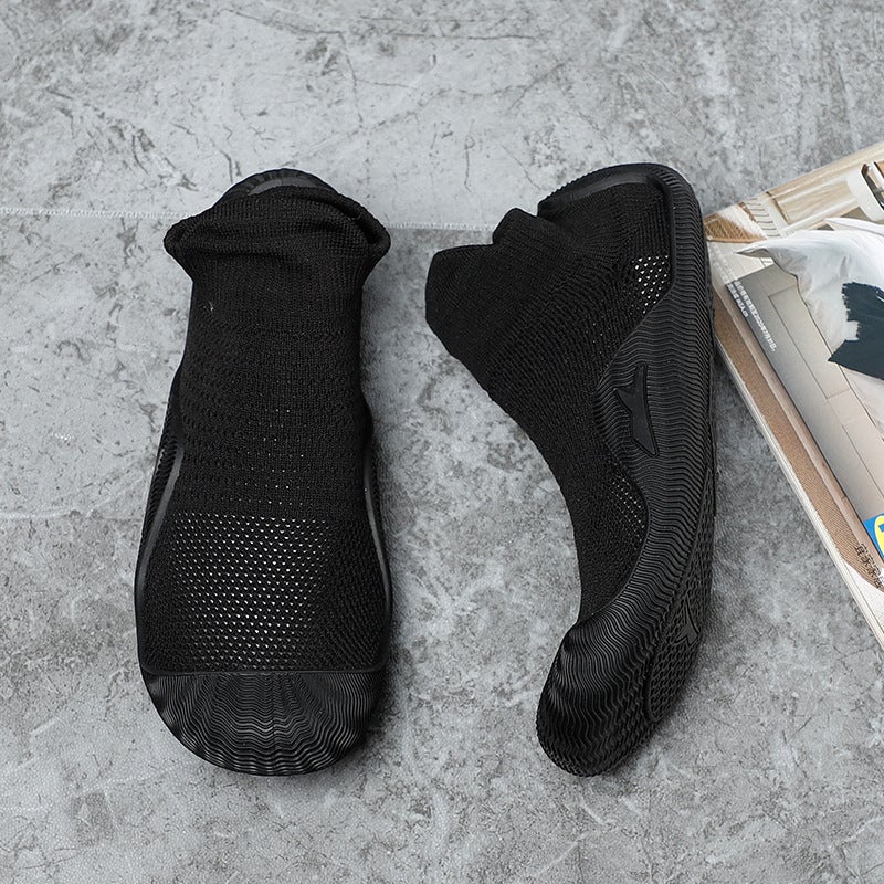 Generic Goren Shark 3D Breathable Shoes Indoor Womens Dancing Yoga Shoes Breathable Lightweight Rope Skipping Skipping Non-slip Soft Sole Fitness Shoes 3D Dream Black 
