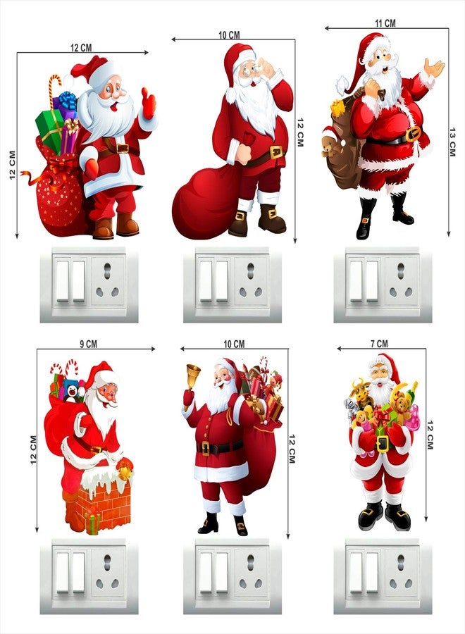 Sticker Studio Christmas Switchboard & Decal (PVC Vinyl, Size- 27 Cm X 25 Cm) - Image 2