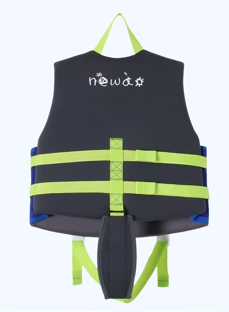 Generic Toddler Swim Vest, Kids Swimming Jacket Fit 30-50/50-80lbs, Child Floaties Vest wiht Safety Strap, Float Jacket for Girls/Boys on Pool,Beach,Boating, Learn to Swim Aid, Blue - Image 2