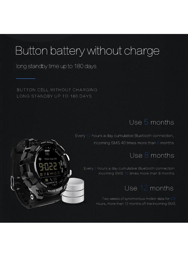 نيبمينينت ساعة يد ذكية لوكات MK16 أسود - Image 5