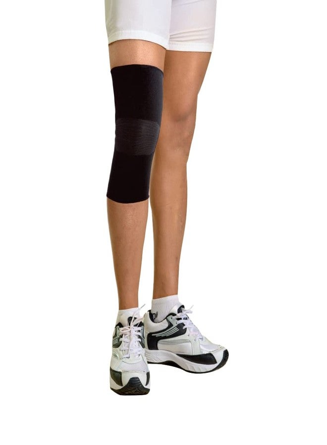 Dyna EC Knee Cap(Single's)-Economic Knee Support- Sports Support/Daily Routine Activities/Gym/Exercise- Knee Pain Relief (XX-Large(For Knee Circumference of 44-46 cm)) - Image 1