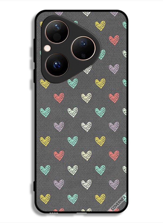 Covernex Huawei Pura 80 Protective Case Cover Small Hearts Pattern - Image 1