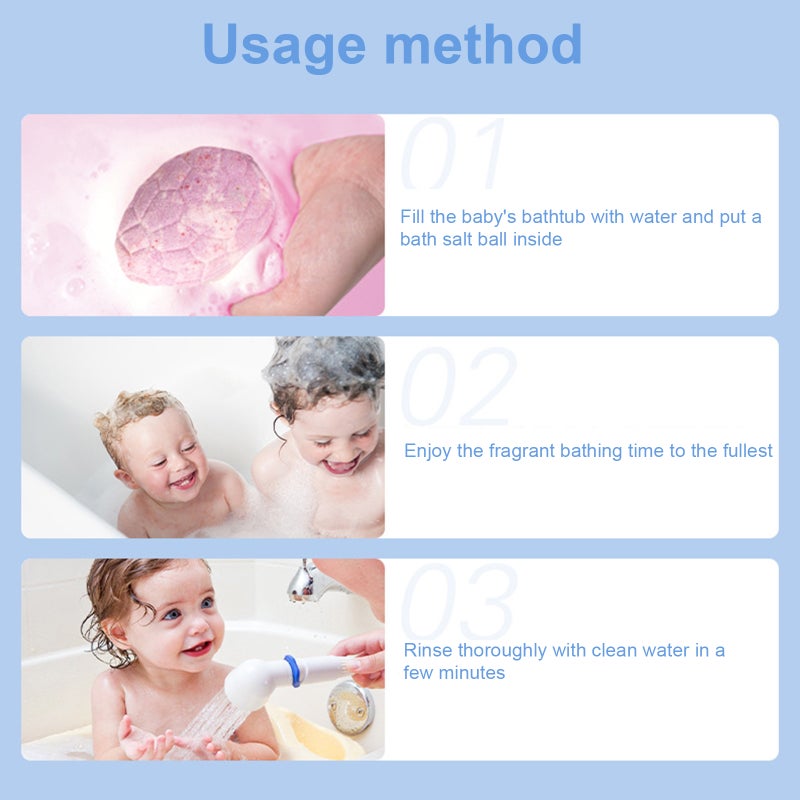 6PCS Bath Bombs Gift Set with Dinosaur Toys Inside Safe Spa Bath Fizz Balls Kit - Image 4