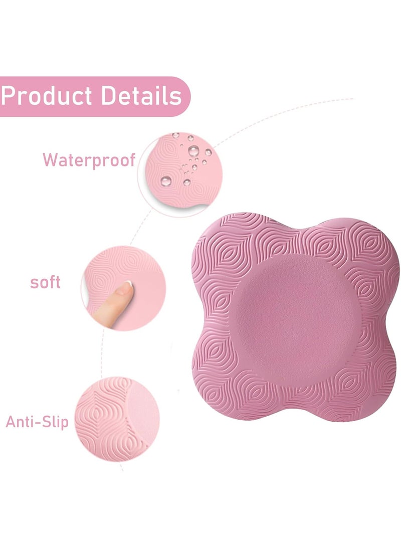 FAYET 2 Pcs Yoga Knee Pads, Extra Thick EVA Foam Cushions for Knees Elbows Wrists and Head, Non-Slip Pilates Kneeling Pads for Yoga Fitness Meditation Balance and Floor Exercisesa - Image 2