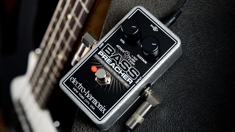 electro-harmonix Bass Preacher Compressor/Sustainer Pedal - Image 3