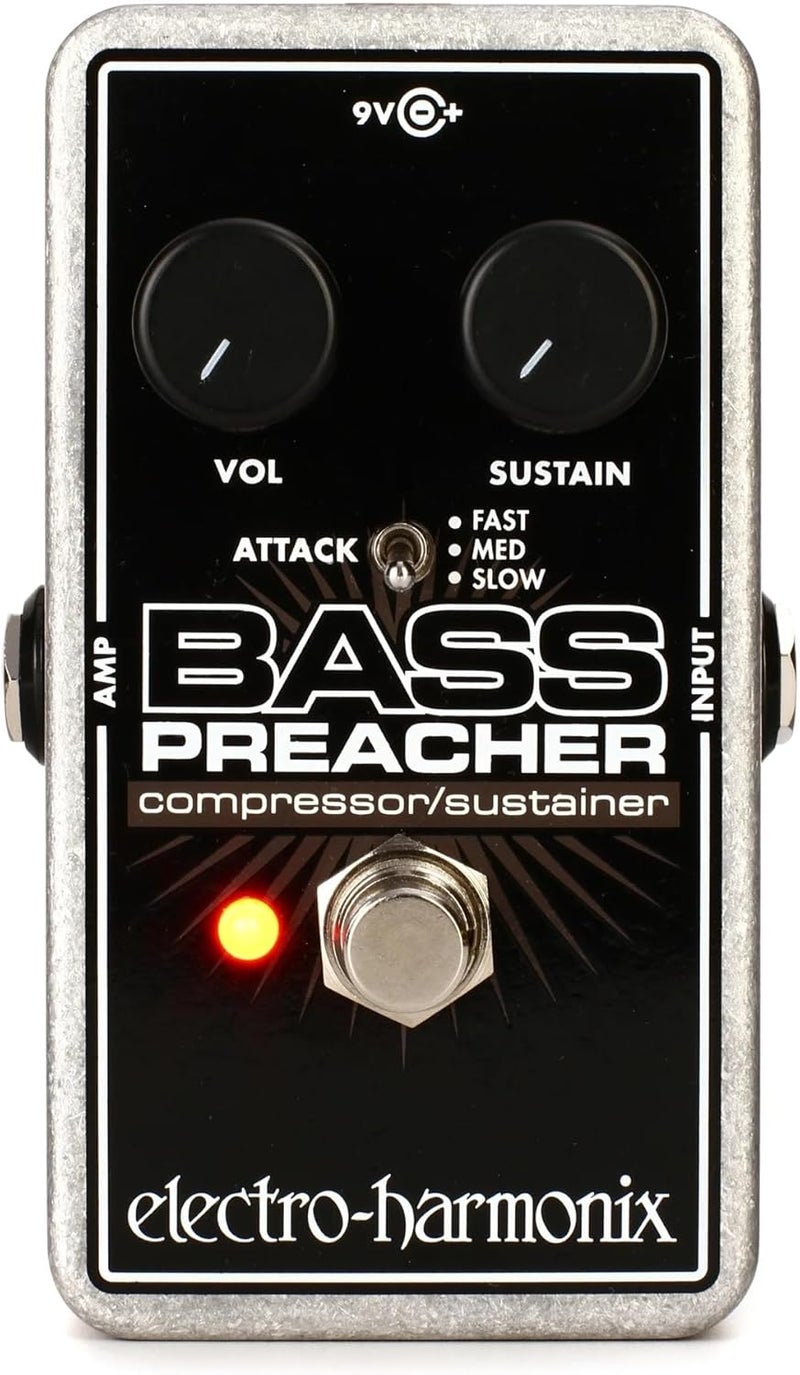 electro-harmonix Bass Preacher Compressor/Sustainer Pedal - Image 1