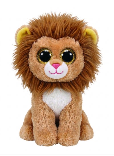 Fluffmals Soft Plush Animal Toy – LION PRINCE 15cm | Cute Mini Stuffed Toy for Kids | Ultra Soft & Huggable Small Plush | Travel Friendly Soft Toy for Babies & Toddlers