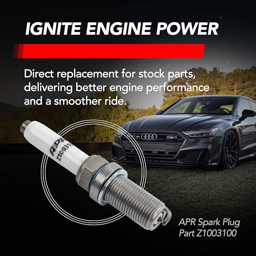 APR Iridium Pro Spark Plug Z1003100 For Select VW Group MQB MLB Engine Models Volkswagen Audi Porsche 14x265x16mm Heat Range 9 Performance Upgrade Replaces OEM Stock Parts 1 Pack - Image 3