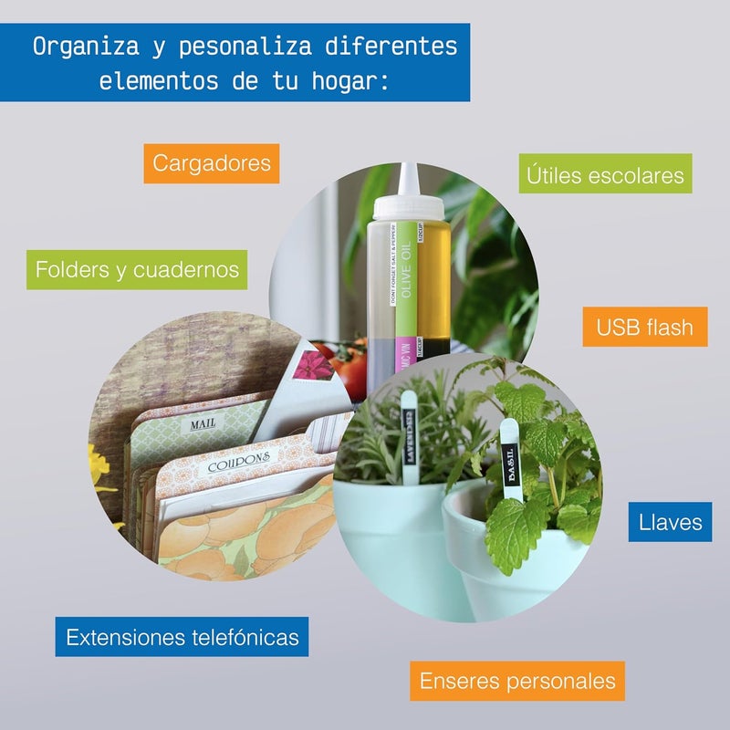 brother P-touch, PTD210, Easy-to-Use Monochrome Label Maker, One-Touch Keys, Multiple Font Styles, 27 User-Friendly Templates, White - Image 4