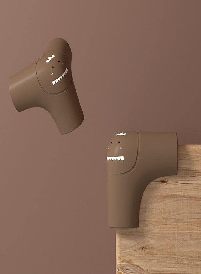 Trifecta Proofing Bumper Cushion for Furniture, Table Edge Protector | Silicone Furniture Corner Safety Bumpers - Cabinet, Glass, Coffee Table, Durable, Multiple Uses (4 Piece, Colour: Brown) - Image 3