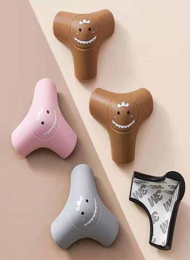 Trifecta Proofing Bumper Cushion for Furniture, Table Edge Protector | Silicone Furniture Corner Safety Bumpers - Cabinet, Glass, Coffee Table, Durable, Multiple Uses (4 Piece, Colour: Brown) - Image 4