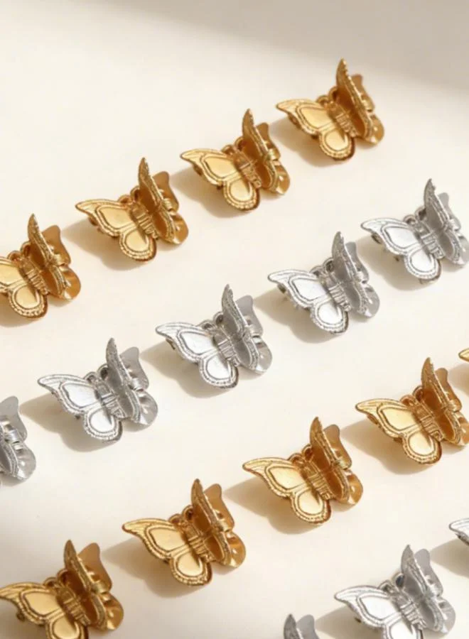تايك تو Set of 20 - Butterfly Hair Claw Clip