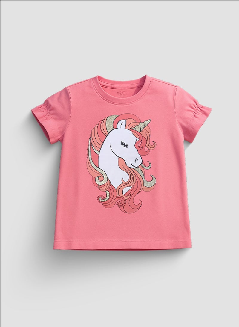 Y&CO Gems Unicorn T-Shirt - Image 1