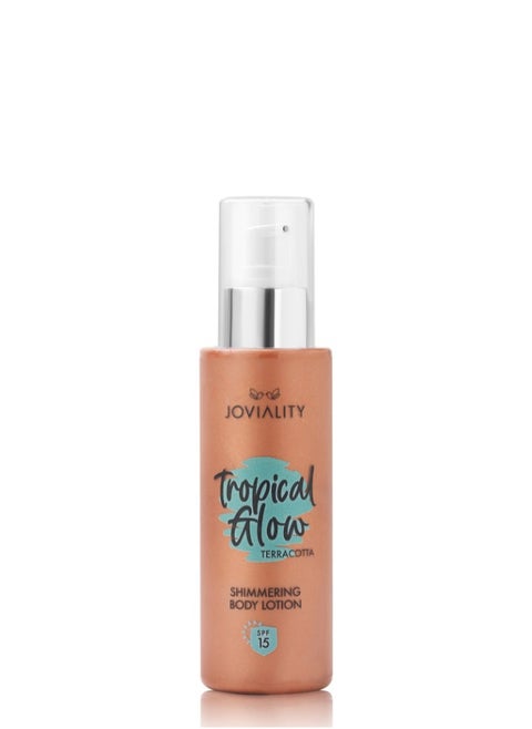 Joviality Tropical Glow Shimmering Lotion in Terracotta SPF15