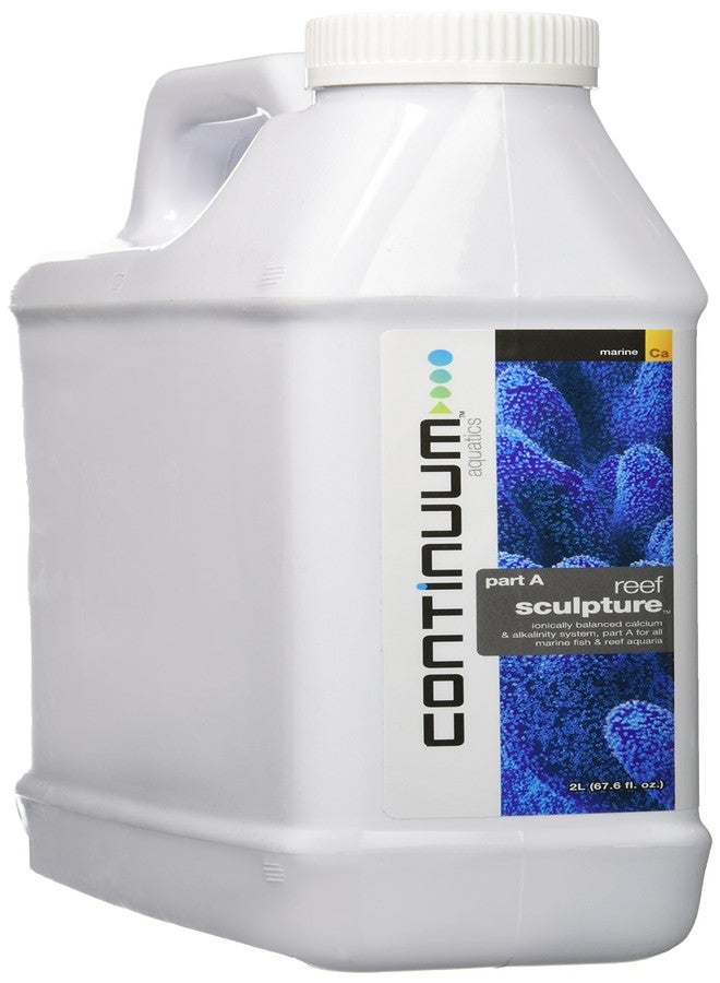 كونتينوم أكواتيكس نظام Continuum Aquatics Reef Sculpture A - نظام متوازن أيونيًا للكالسيوم والقلوية لجميع أحواض أسماك الزينة البحرية والشعاب المرجانية، سعة 2 لتر - Image 1