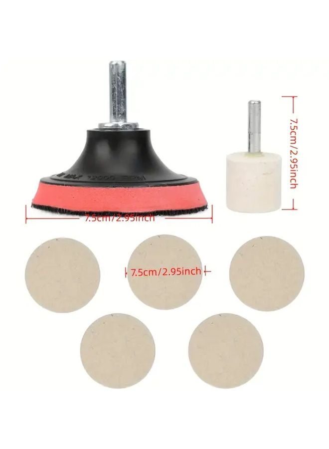 Variant Color Glass Polishing Kit 100g Cerium Oxide Powder Car Windscreen Scratch Remover - Image 4