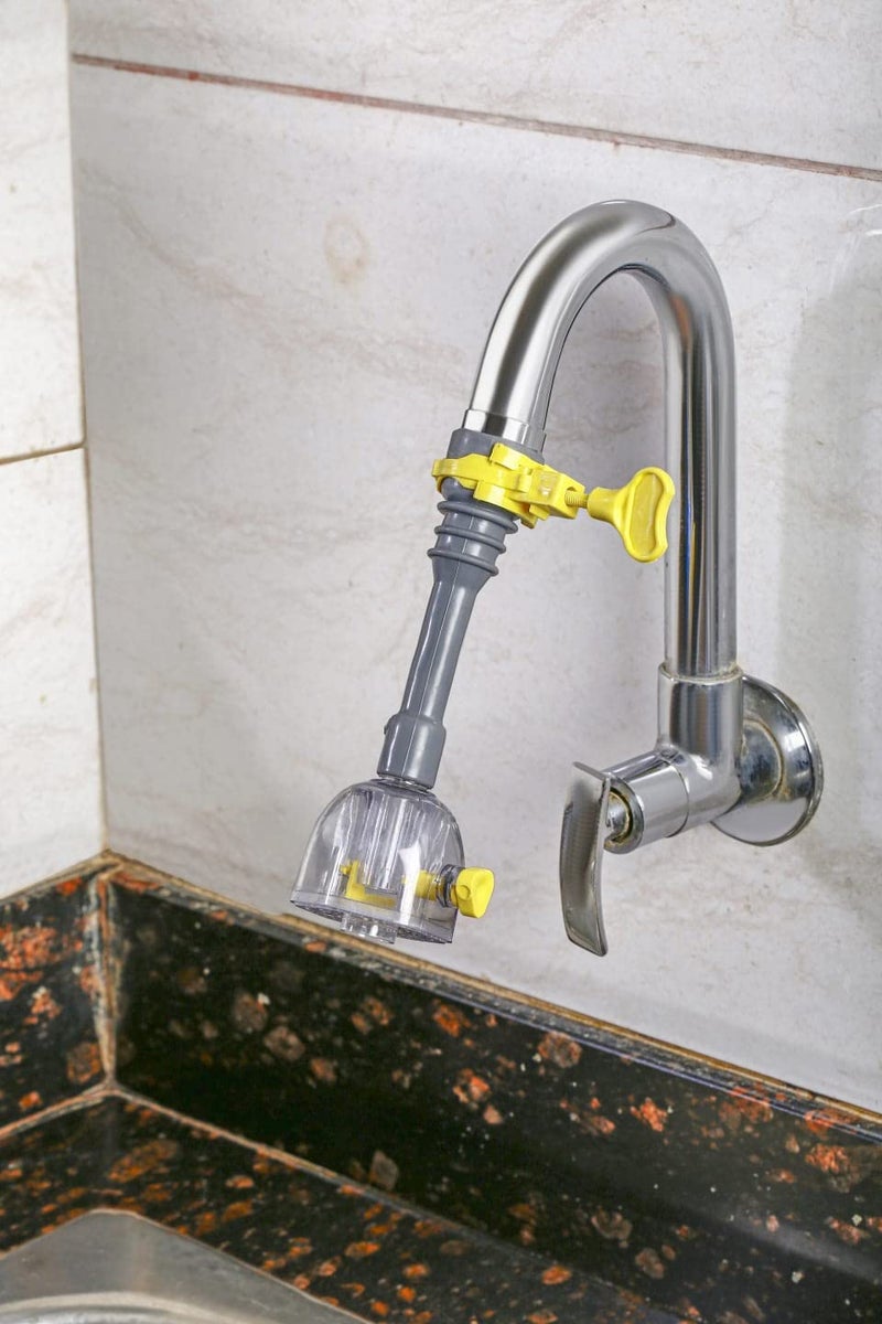 Shopping Tadka Shopping Tadka Water Tap Extender Adjustable 360 Degree Valve Aerator for Sink Kitchen and Home 2 Mod Water Regulator Shower Sprinkler Tap with Fitting Cap - Image 5