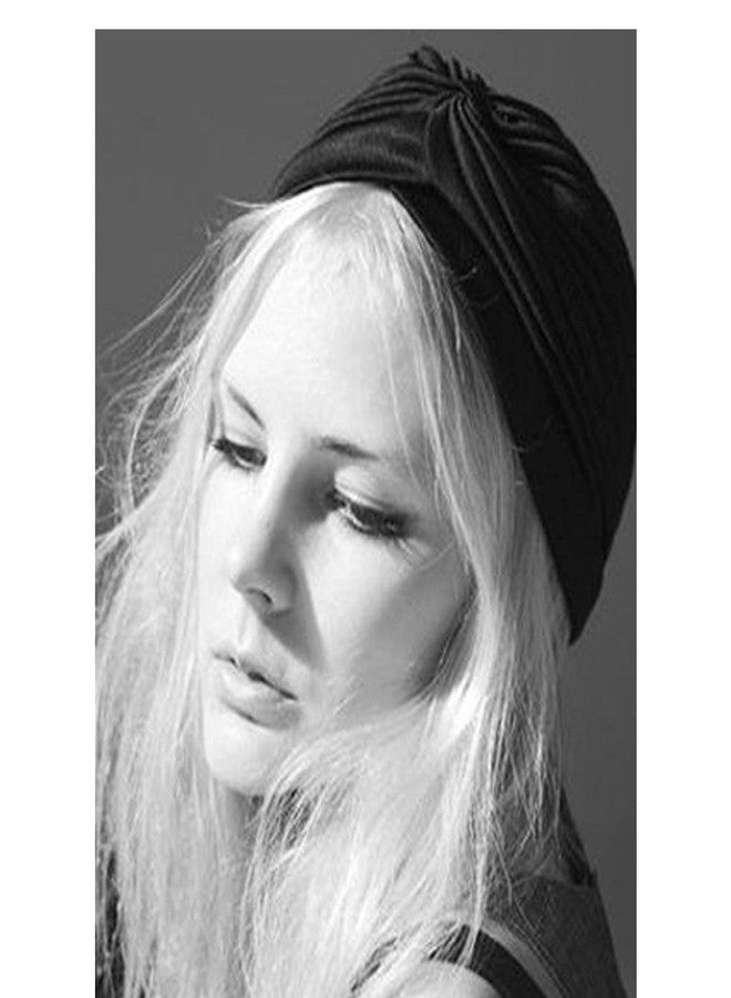 BISMAADH 6 Pcs Men & Women Pleated Head Wrap Knit Bonnet Turban/Pleated Stretchable Polyester Pagri Head Cover/Sun Cap - Image 4