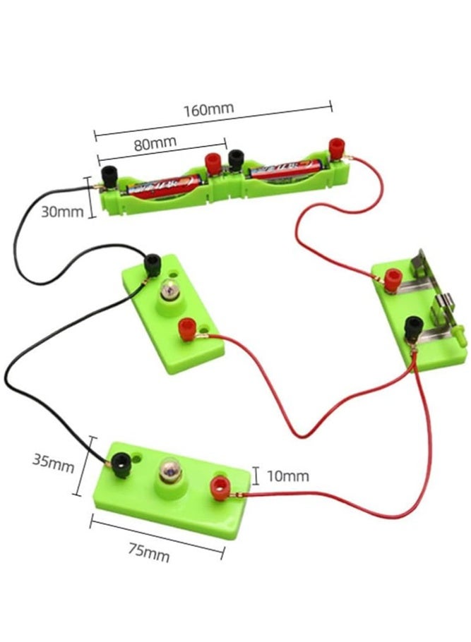 BELLSBERRY Kids Electric Circuit Experiment Kit | DIY Beginner Circuit Learning Set for Series and Parallel Connections - Image 2