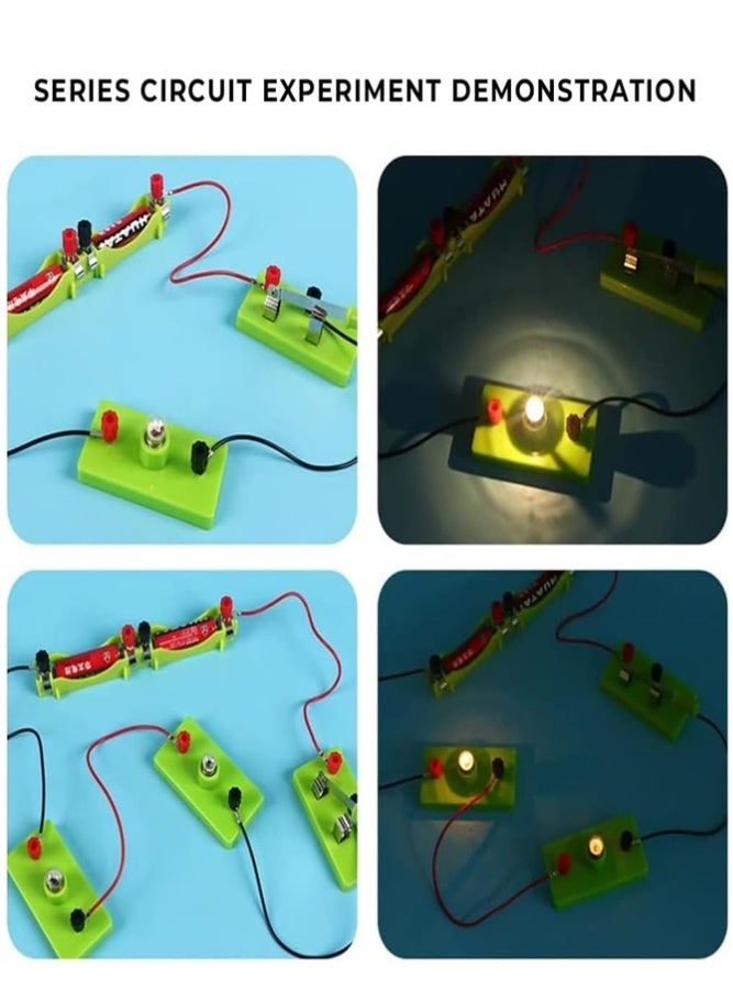 BELLSBERRY Kids Electric Circuit Experiment Kit | DIY Beginner Circuit Learning Set for Series and Parallel Connections - Image 3