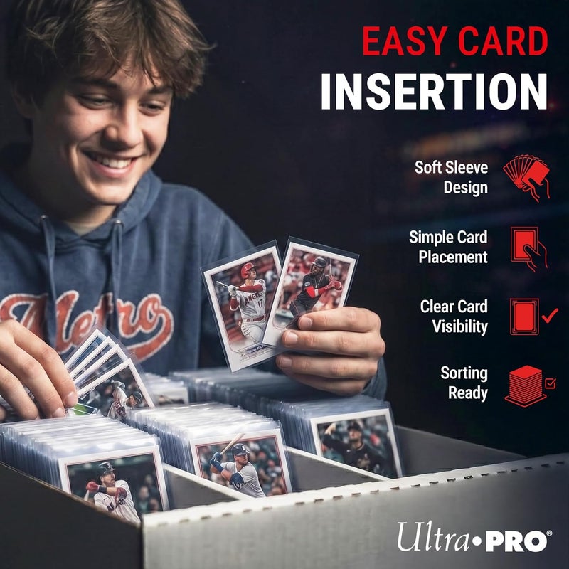 Ultra Pro - AW11739 - Card Protector Sleeves - - Transparent - 100 Piece - Image 4