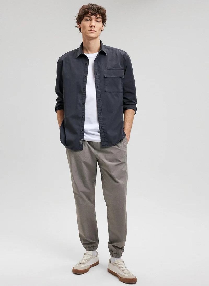 مافي Grey Jogger Pants