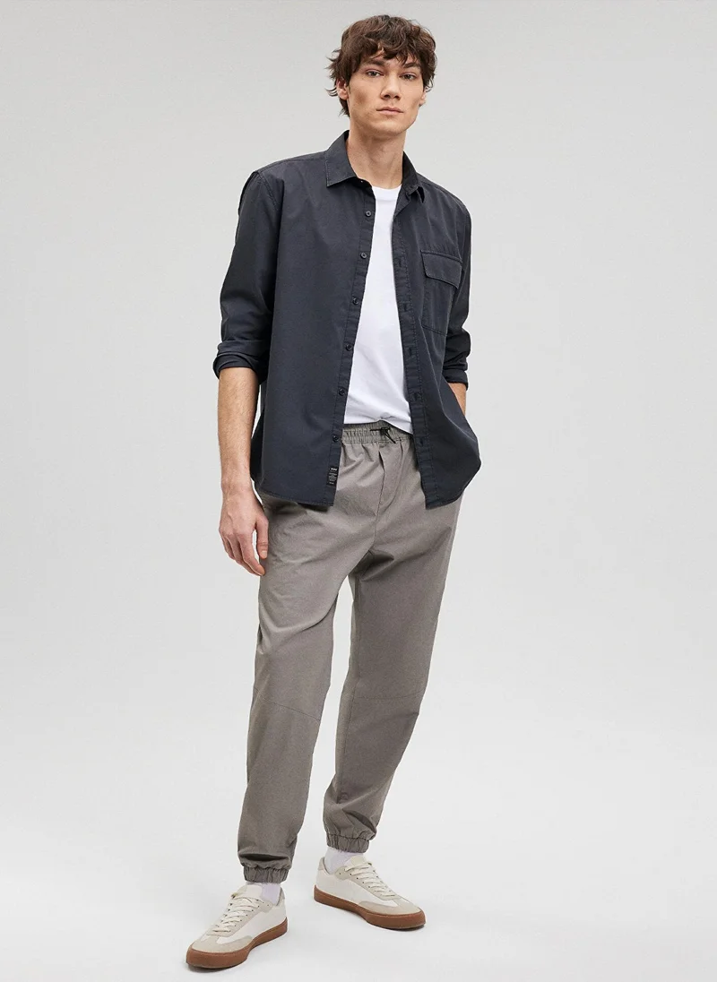 مافي Grey Jogger Pants