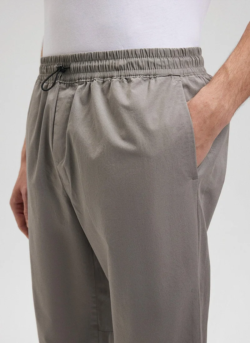 مافي Grey Jogger Pants