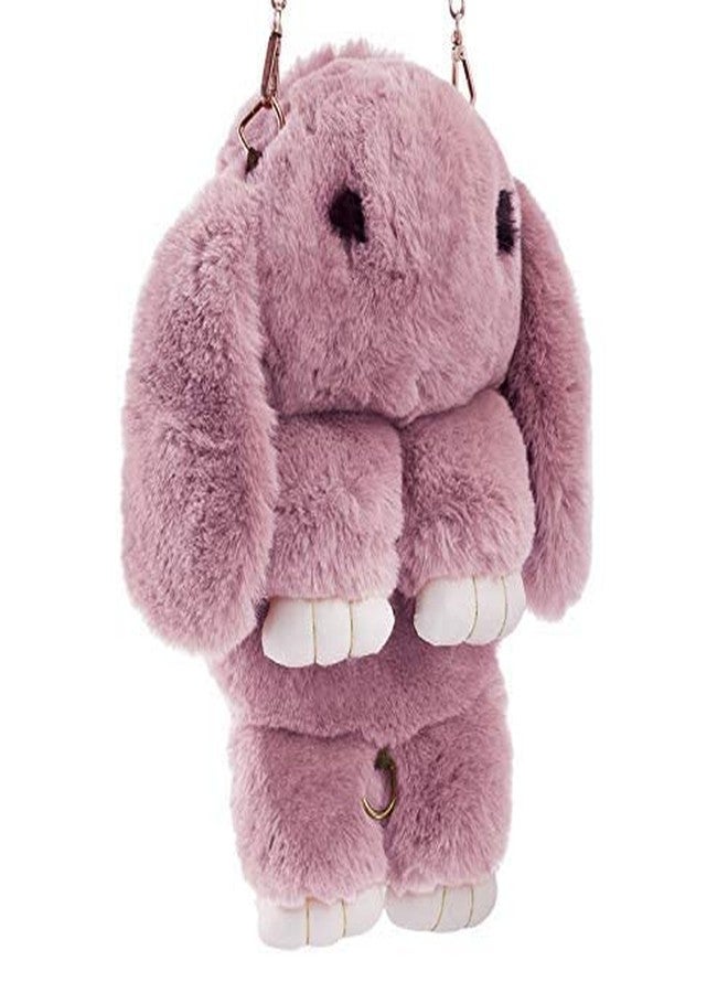 NAPP MALL Cute Rabbit Bunny Shoulder Bag, Cross Body Sling Bag For Girls, women sling bag, Soft Hand Bag For BOYS &Girls travel bag for kids best birthdy gift for kids (Pink whte) - Image 5