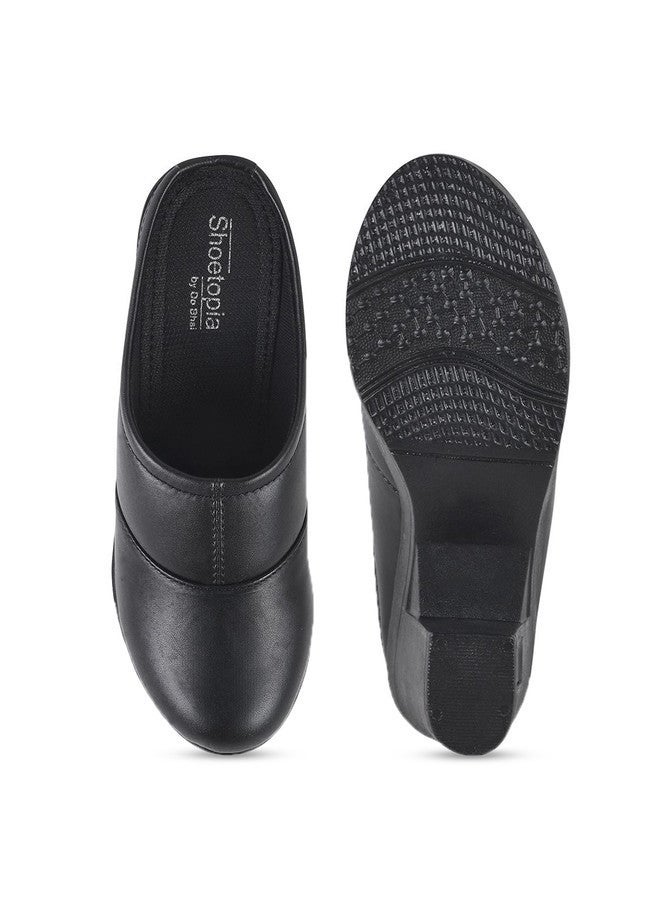 Shoetopia أحذية شوتوبيا للبنات بكعب عريض - Image 4