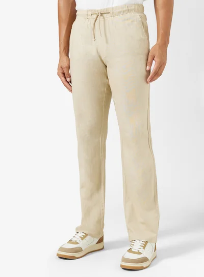 Seventy Five Relaxed Fit Linen Pants