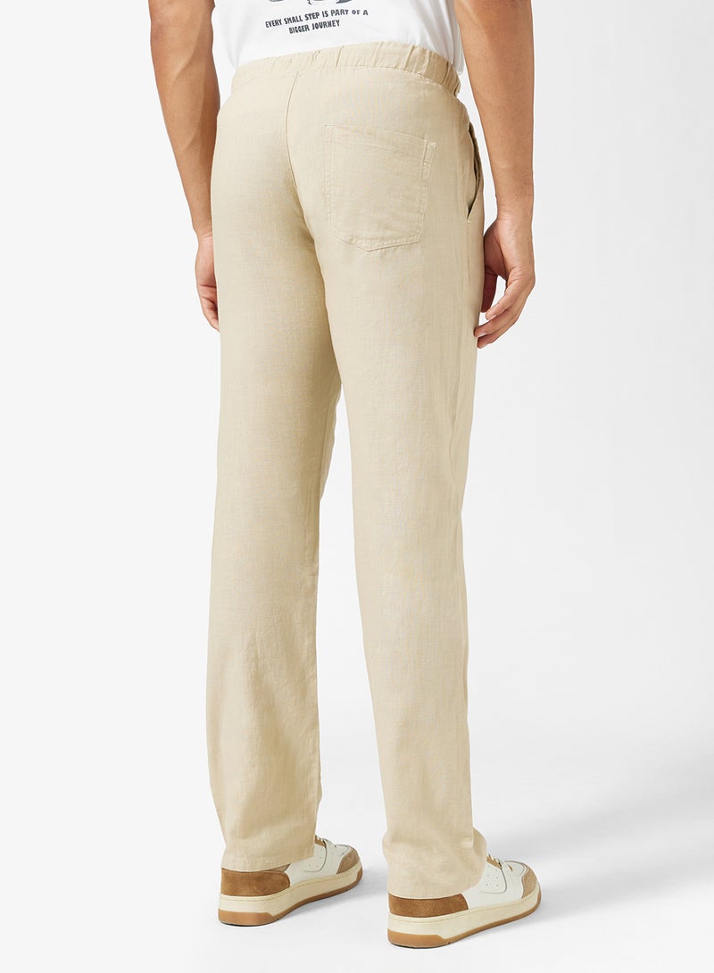 سفنتي فايف بنطلون كتان بقصة مريحة - Image 3