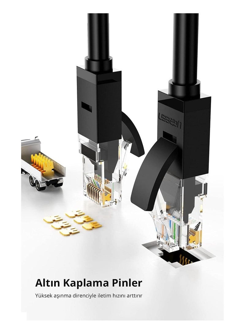 UGREEN Cat 6 U/UTP Lan Cable 50m (Black) - Image 4