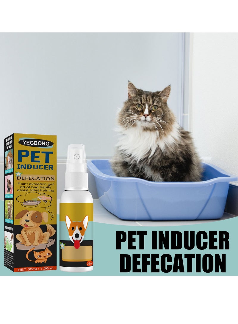 YEGBONG Pet toilet training spray Fixed-point defecation training spray - Image 1
