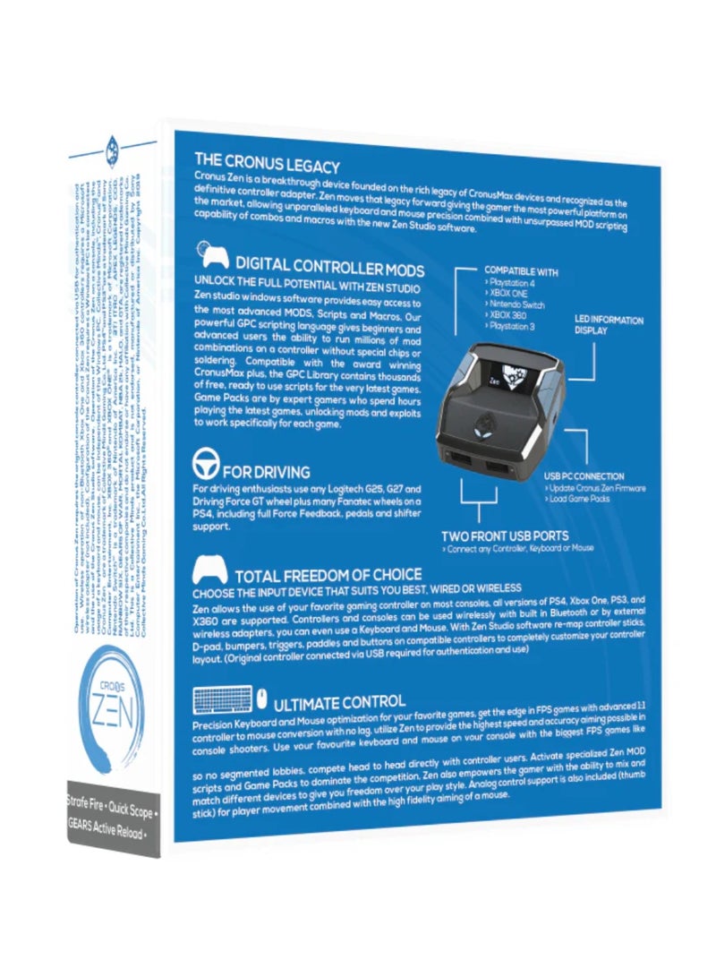 Cronus Zen Cross-Platform Gaming Adapter for PS4, PS5, Xbox Series X|S & Nintendo - Image 4