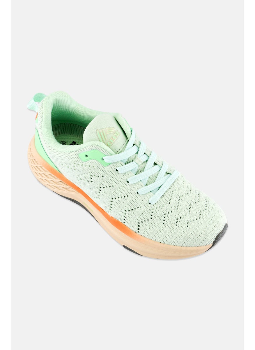 RBX Women Lace Up Outdoor Shoes, Mint Green  - Image 1