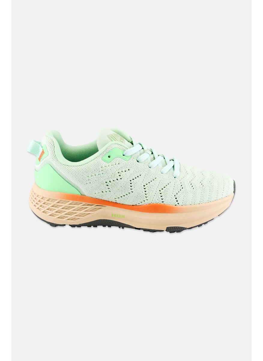 RBX Women Lace Up Outdoor Shoes, Mint Green  - Image 3